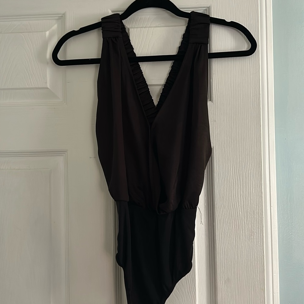 Kittenish Black Body Suit